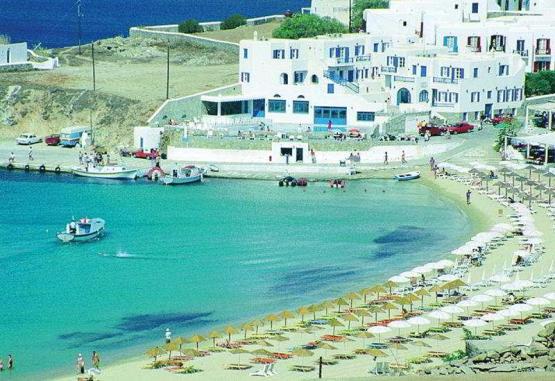 Petinos Beach Insula Mykonos Grecia
