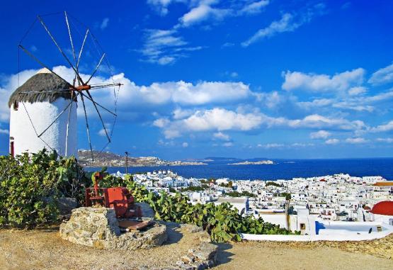 Periplu in Ciclade 3* (Mykonos-Paros-Naxos)  Insula Mykonos Grecia